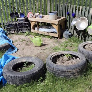 Mud kitchen