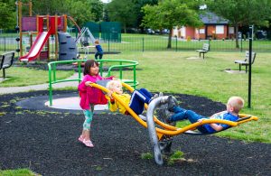 Children playing in the park